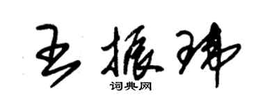 朱錫榮王振瑋草書個性簽名怎么寫