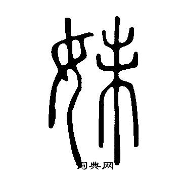 說文解字寫的妹