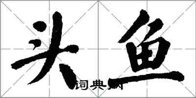 翁闓運頭魚楷書怎么寫