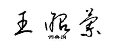 梁錦英王昭蘭草書個性簽名怎么寫