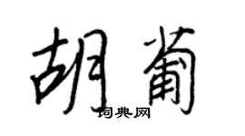 王正良胡葡行書個性簽名怎么寫