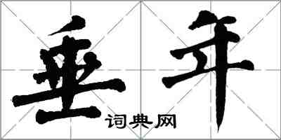 翁闓運垂年楷書怎么寫