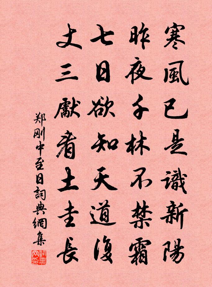 鄭剛中至日書法作品欣賞