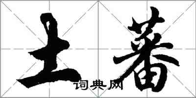 胡問遂土蕃行書怎么寫