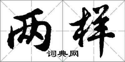 胡問遂兩樣行書怎么寫