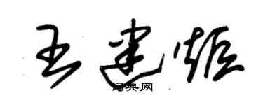 朱錫榮王建炬草書個性簽名怎么寫