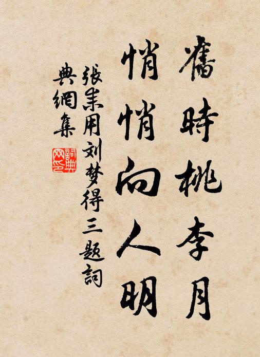 誰見梅花如淚、不言中 詩詞名句