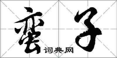 胡問遂蠻子行書怎么寫