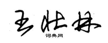 朱錫榮王壯林草書個性簽名怎么寫