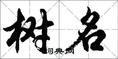 胡問遂樹名行書怎么寫