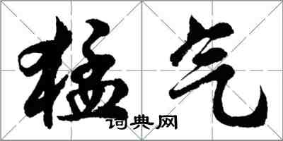 胡問遂猛氣行書怎么寫