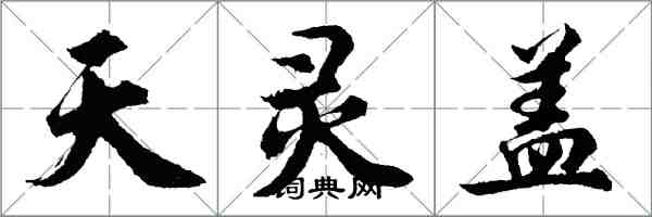 胡問遂天靈蓋行書怎么寫