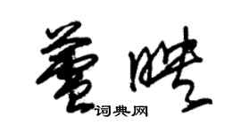 朱錫榮蘆映草書個性簽名怎么寫