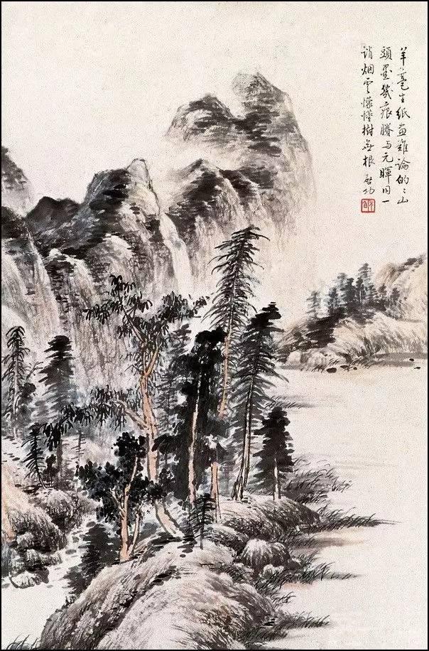 啟功的畫比書法好！