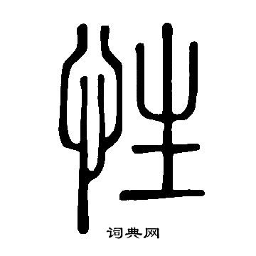 說文解字寫的性