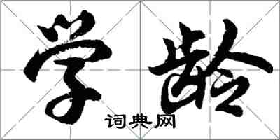 胡問遂學齡行書怎么寫