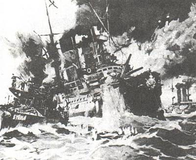 1905年5月28日俄軍對馬島海域遭到慘重損失_歷史上的今天