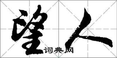 胡問遂望人行書怎么寫