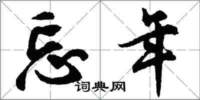 胡問遂忘年行書怎么寫