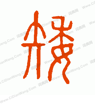 說文解字寫的矮