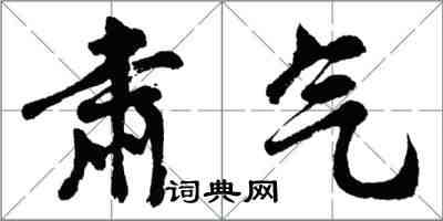 胡問遂肅氣行書怎么寫