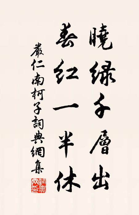 金花寶鈿生青紅,有國於茲民俗雍 詩詞名句