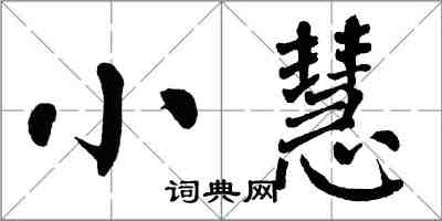 翁闓運小慧楷書怎么寫