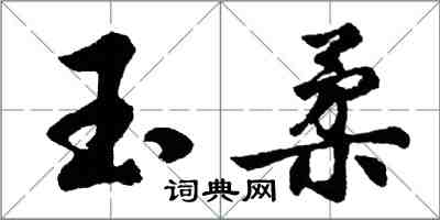 胡問遂玉柔行書怎么寫