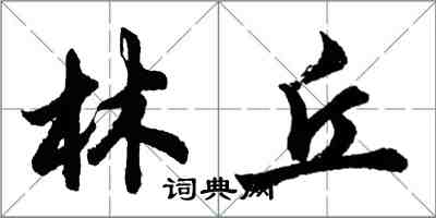 胡問遂林丘行書怎么寫