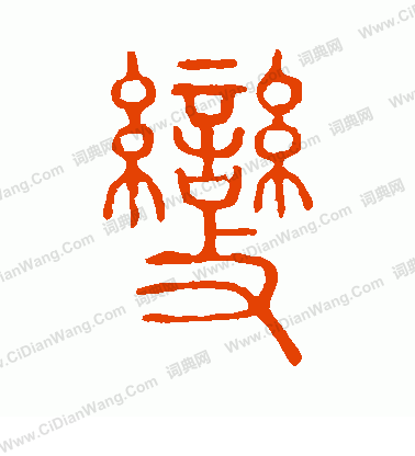 說文解字寫的變