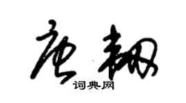 朱錫榮唐韌草書個性簽名怎么寫