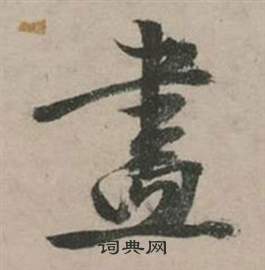 行草詩文卷中張弼的寫法