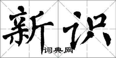 翁闓運新識楷書怎么寫