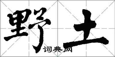 翁闓運野土楷書怎么寫