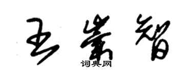 朱錫榮王崇智草書個性簽名怎么寫