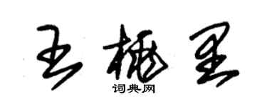 朱錫榮王桃里草書個性簽名怎么寫