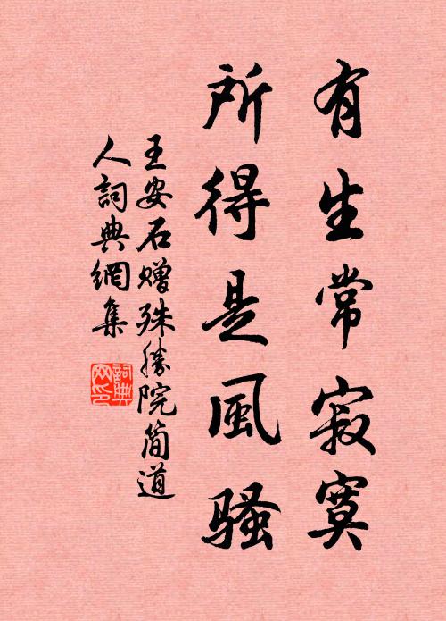 君不見征南後來人姓杜,自喜作碑心更苦 詩詞名句