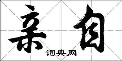 胡問遂親自行書怎么寫