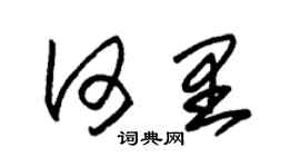 朱錫榮何里草書個性簽名怎么寫