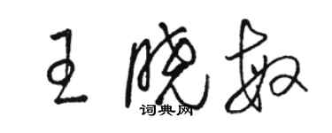 駱恆光王曉敏草書個性簽名怎么寫