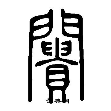 說文解字寫的闠