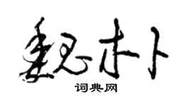 曾慶福魏朴草書個性簽名怎么寫