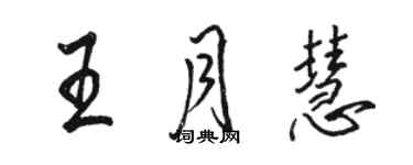 駱恆光王月慧行書個性簽名怎么寫