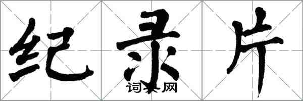 翁闓運紀錄片楷書怎么寫