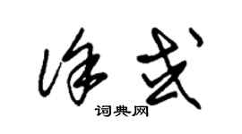 朱錫榮徐或草書個性簽名怎么寫