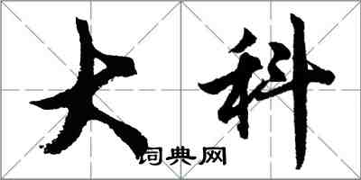 胡問遂大科行書怎么寫