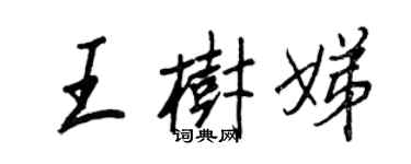 王正良王樹娣行書個性簽名怎么寫