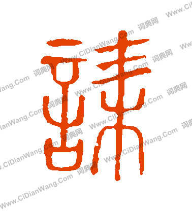 說文解字寫的誄