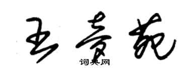 朱錫榮王夢苑草書個性簽名怎么寫