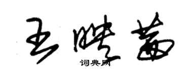 朱錫榮王映茜草書個性簽名怎么寫